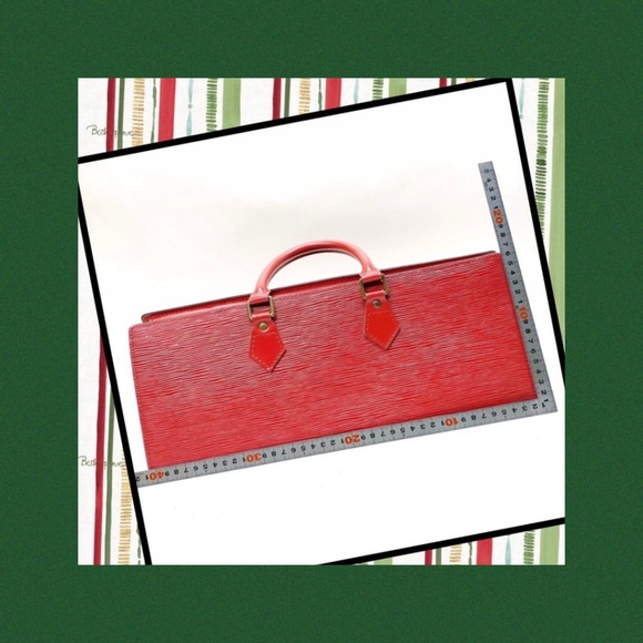 Louis Vuitton Red Epi Triangle Bag! - Picture 10 of 12